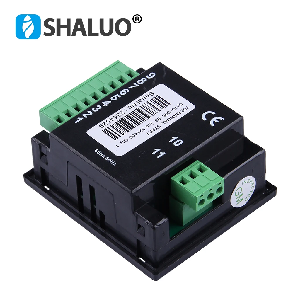 متوافق مع DSE702AS 702MS مفتاح Manua لوحة التحكم في البدء التلقائي وحدة تحكم مولد الديزل استبدال DSE 702AS 702MS #4