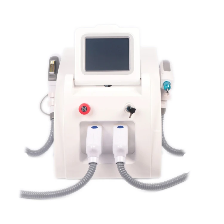 

2 In 1 Hair Removal 532nm 1064nm Laser Skin Rejuvenation Face Whitening Spot Freckle Removal IPL OPT Salon Use Machine