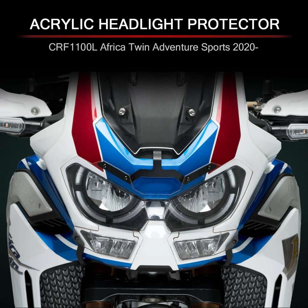 

NEW Motorcycle Headlight Head Light Guard Protector Cover For Honda Africa Twin CRF1100L CRF 1100 L Adventure Sports 2020 2021