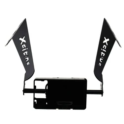 For KYMCO 350 300i Xciting 250 400 S400 Motorcycle Front Phone Stand Holder Smartphone Phone GPS Navigaton Plate Bracket 12mm