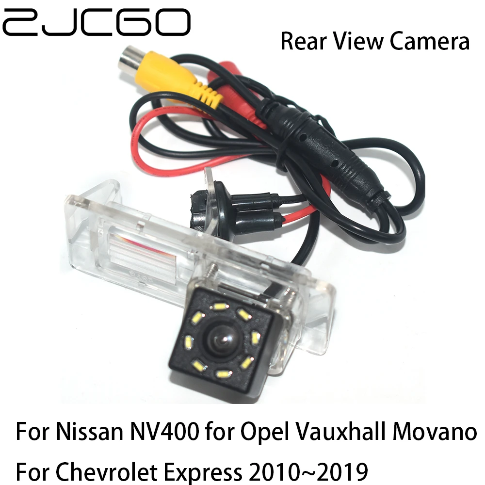 

ZJCGO CCD Car Rear View Reverse Back Up Parking Camera for Nissan NV400 for Opel Vauxhall Movano for Chevrolet Express 2010~2019