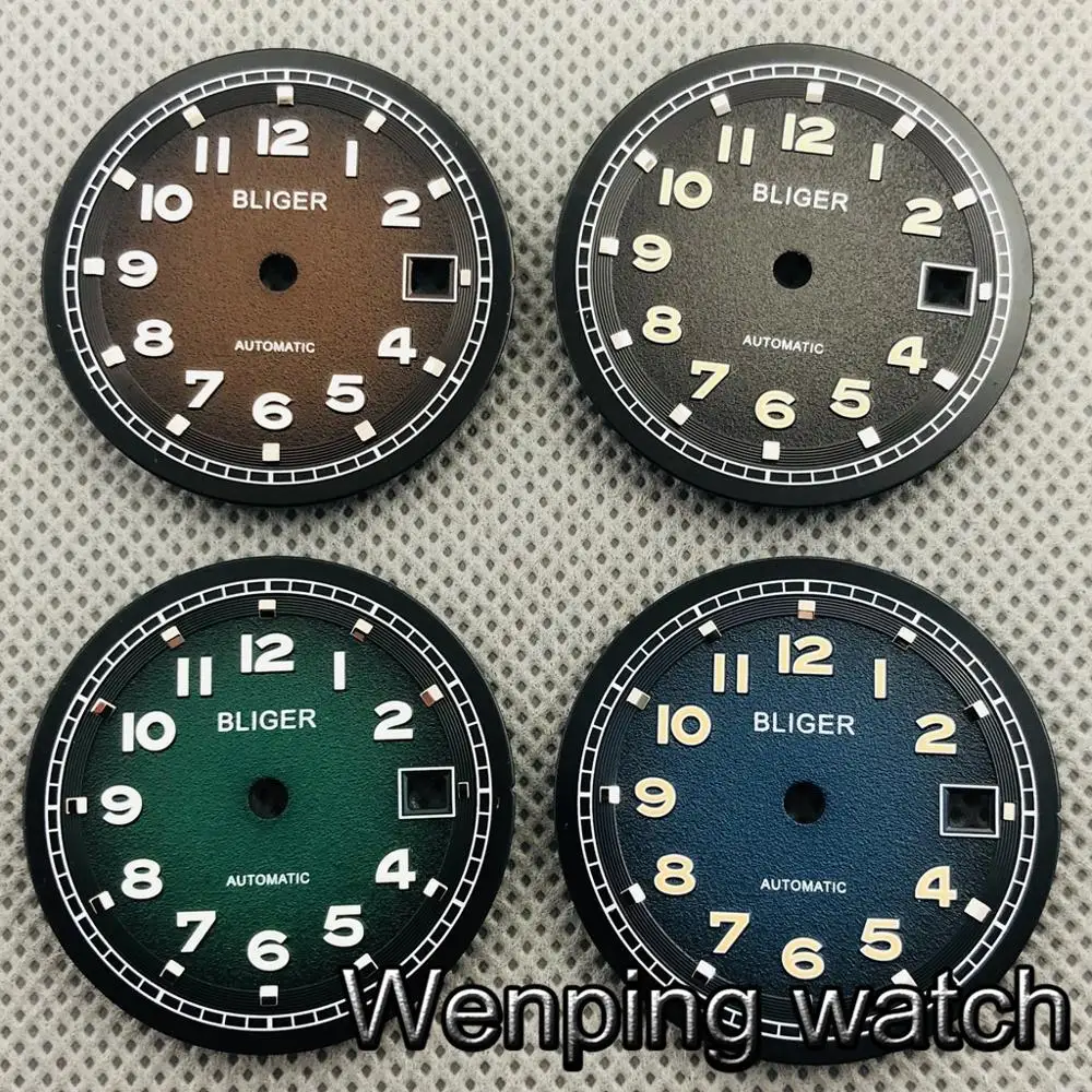 31.5mm Sterile Watch Dial For ETA 2836 2824 Miyota 8205 8215 Mingzhu DG2813 3804 ST1612 movement Customized logo are available