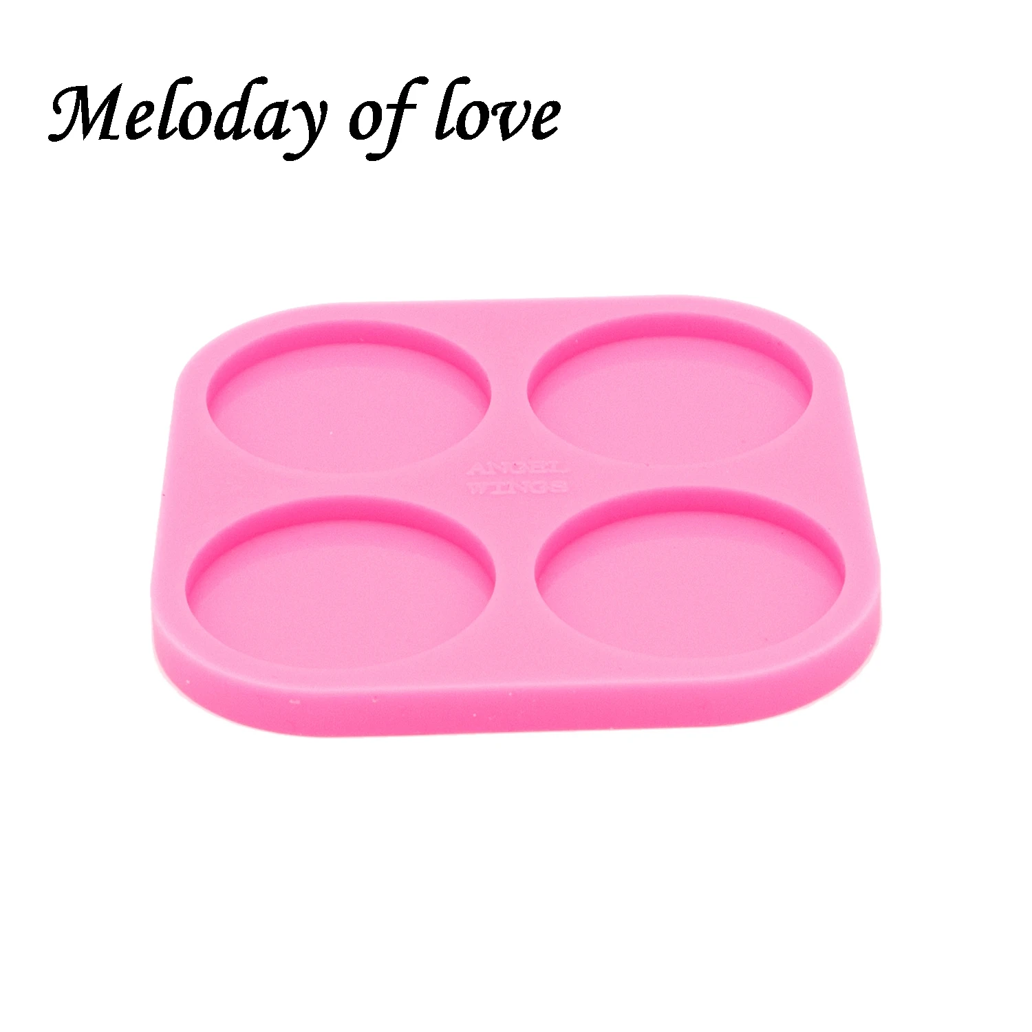 Glossy Circle Epoxy Resin on Top Phone Grip Molds Silicone Mold Diy Making Fits on Badge Reel DY0451