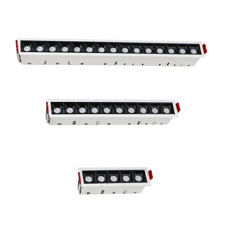 

Black Screen High Lumen Linear Light 10W 20W 30W Recessed LED Spot 30 Degree 3000K 5000K for Jeweller's Home Decoration Shop