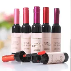 Lipstick Wine Lip Stain Baby Pink Lipgross Matte Liquid Lip Glaze Long Lasting Waterproof Lip Stain Nonstick Cup Lipstick