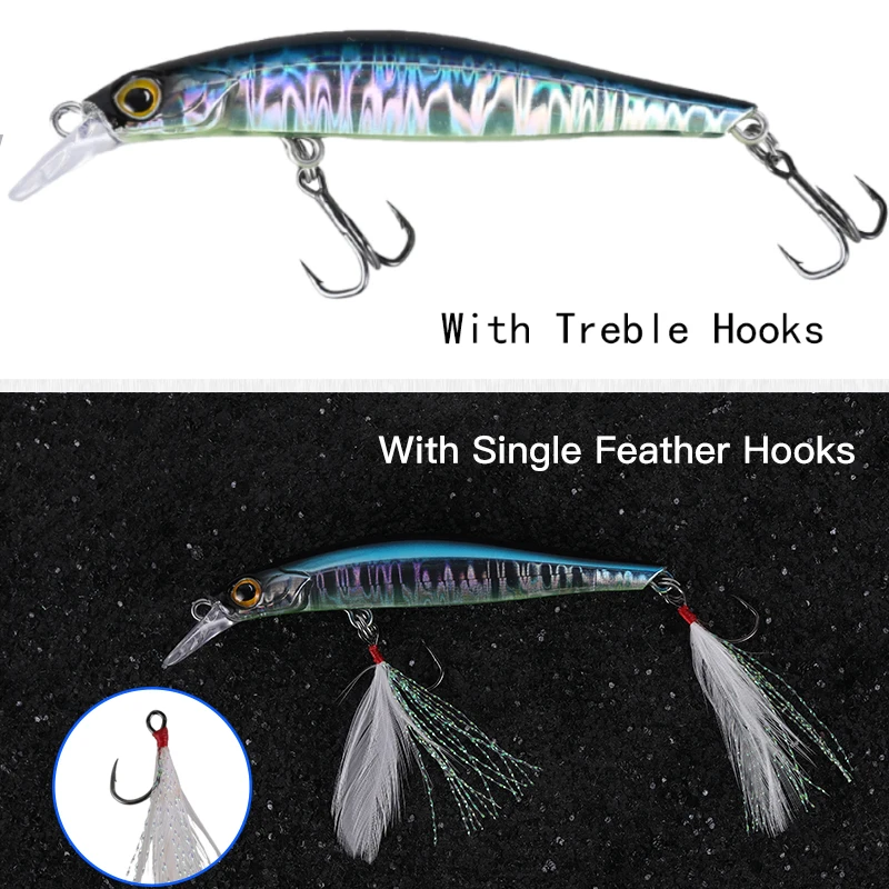 Señuelos Minnow Kingdom KINGART – Hundibles 60-105mm - imagen 4