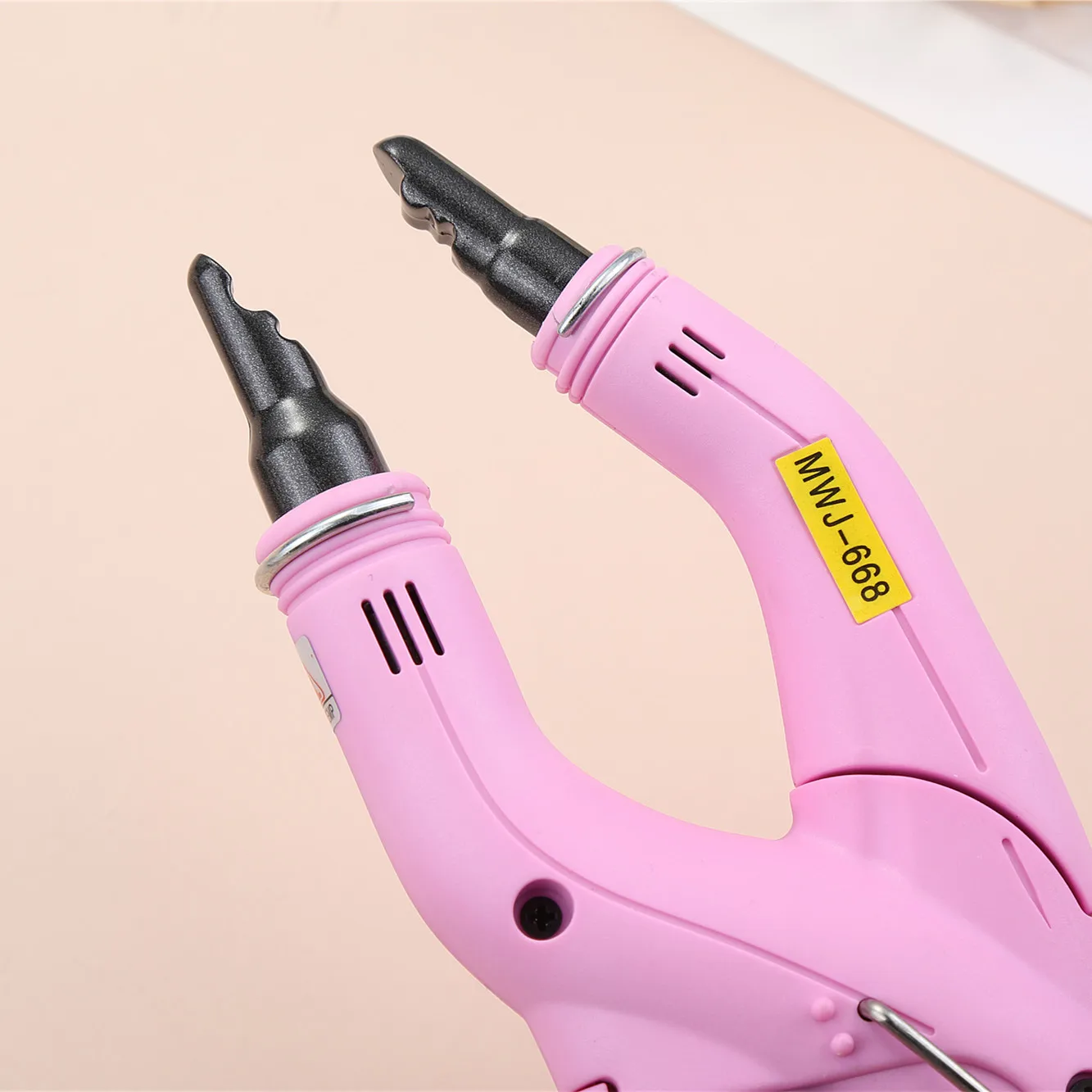 Loof fusione di estensione dei capelli strumenti di ferro cheratina bonding regolabile temperatura fusion connector calore cheratina bonding