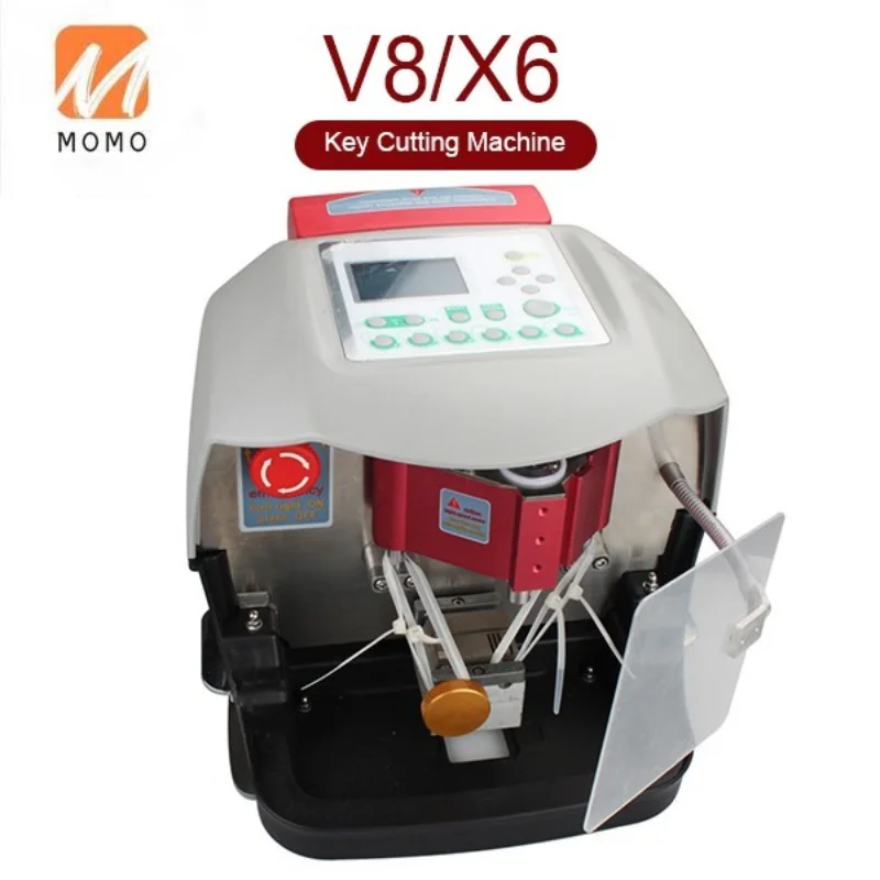 LS04002 Newest Automatic V8 X6 Key Cutting Machine With Free V2015 Database