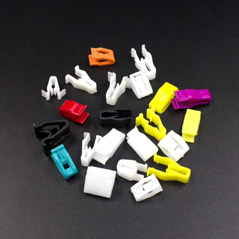 22 Kinds Instrument Panel Clip Fastener U-type Fixed Center Console Dashboard Car Plastic Clips