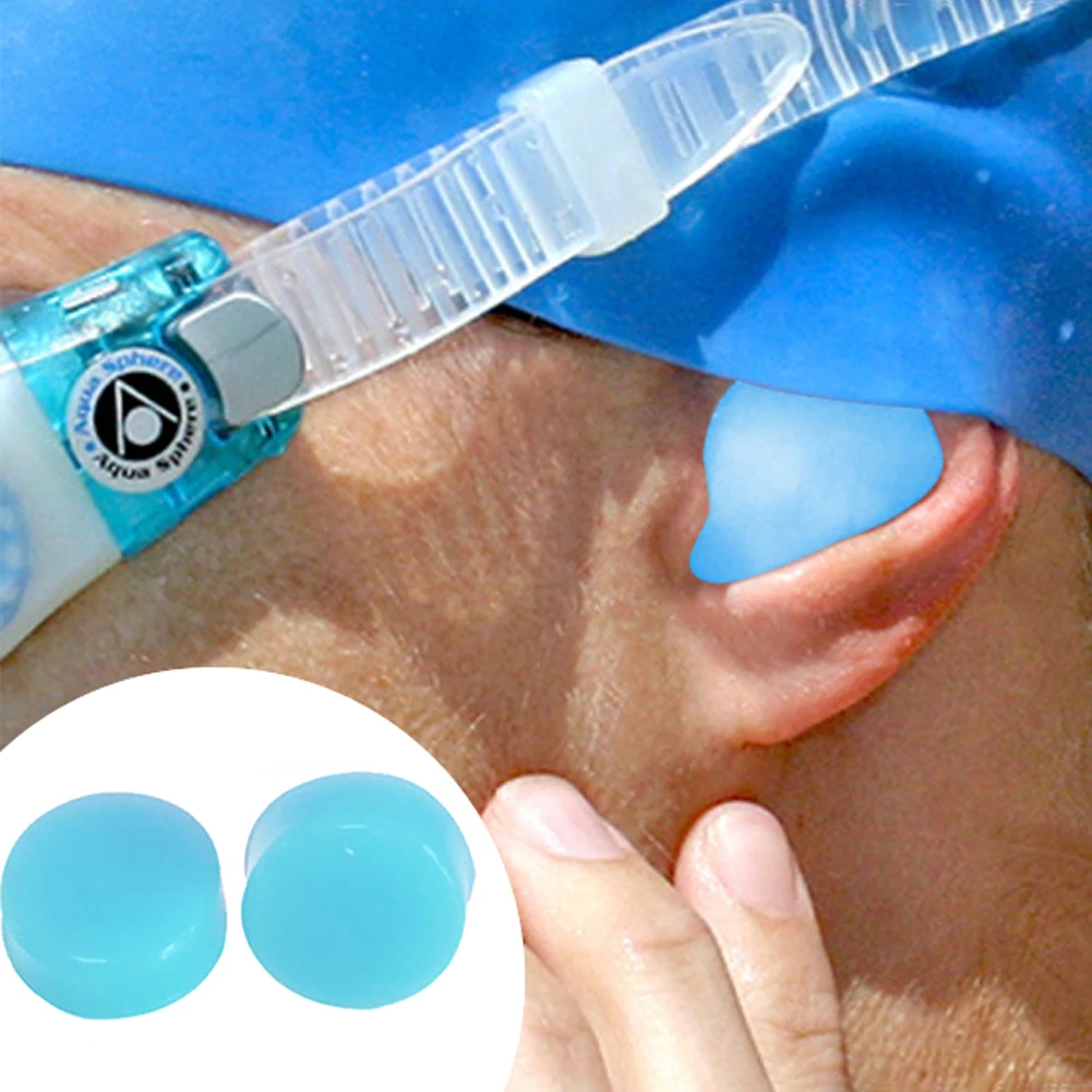 Tapón Protector de silicona suave para ronquidos, tapón reutilizable para los oídos, para dormir, nadar, reducción de ruido, portátil, trabajo, deportes acuáticos, 12 Uds.