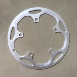 Folding Bike Chain Cover 130 BCD 38T 39T 42T 44T 46T 48T 50T 52T 53T 56T 58T 60T Road Bicycle Slivery Chain Wheel Guard