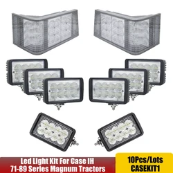 FloodLamp LED Light Kit For Case IH Magnum: 7110, 7120, 7130, 7140, 7150, 7210, 7220, 7230, 7240, 7250+ x10pcs/lots