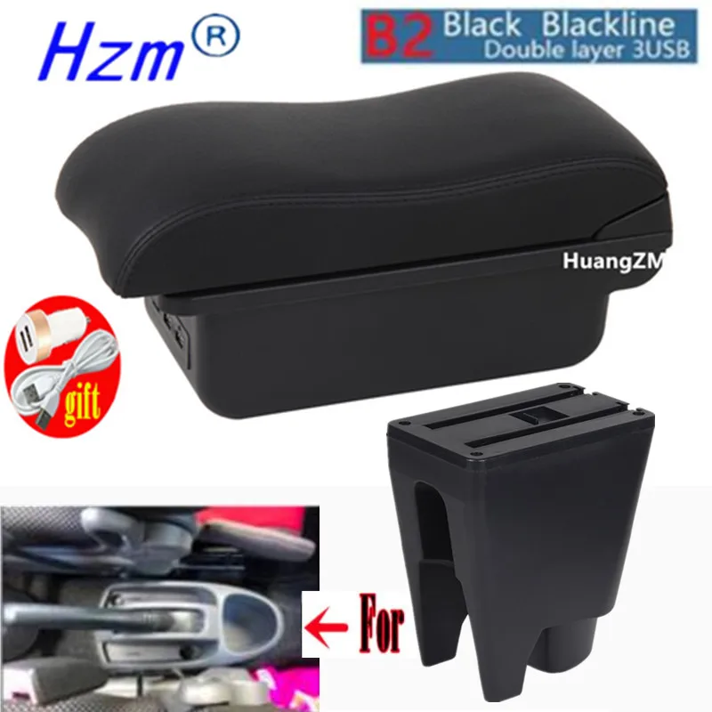 Voor Peugeot 107 Armsteun Voor Citroen C1 Toyota Etios Aygo BJ Armsteun Doos Winkel Doos Gewijd Retrofit onderdelen Auto accessoires ﻿