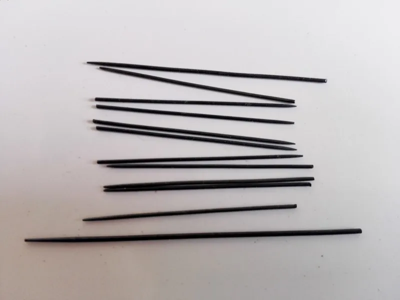 110 PCS instrument spring needle spring wire steel needle saks clarinet clarinet flute spring Bluing reed needle