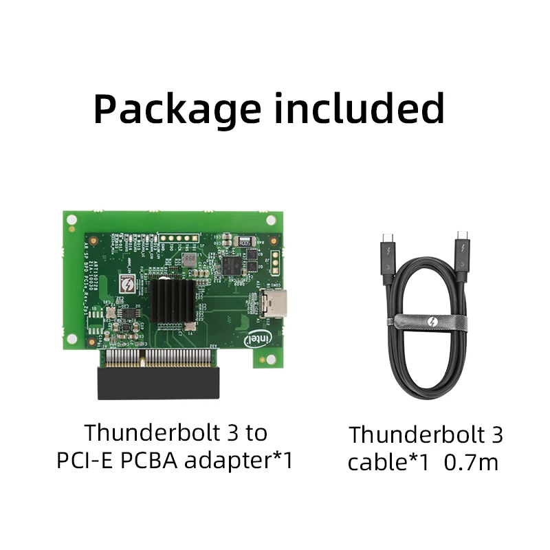 Thunderbolt 3 to pcie3.0X4 modular and Egpu dock