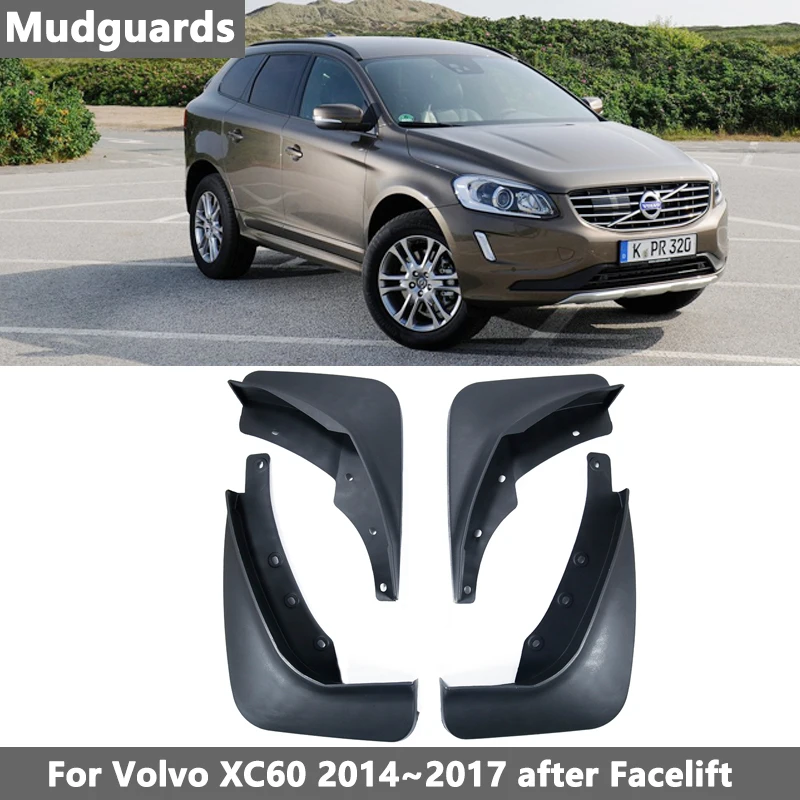 

Автомобильные брызговики для Volvo XC60 2014 2015 2016 2017, брызговики, брызговики, внешние автомобильные аксессуары-товар