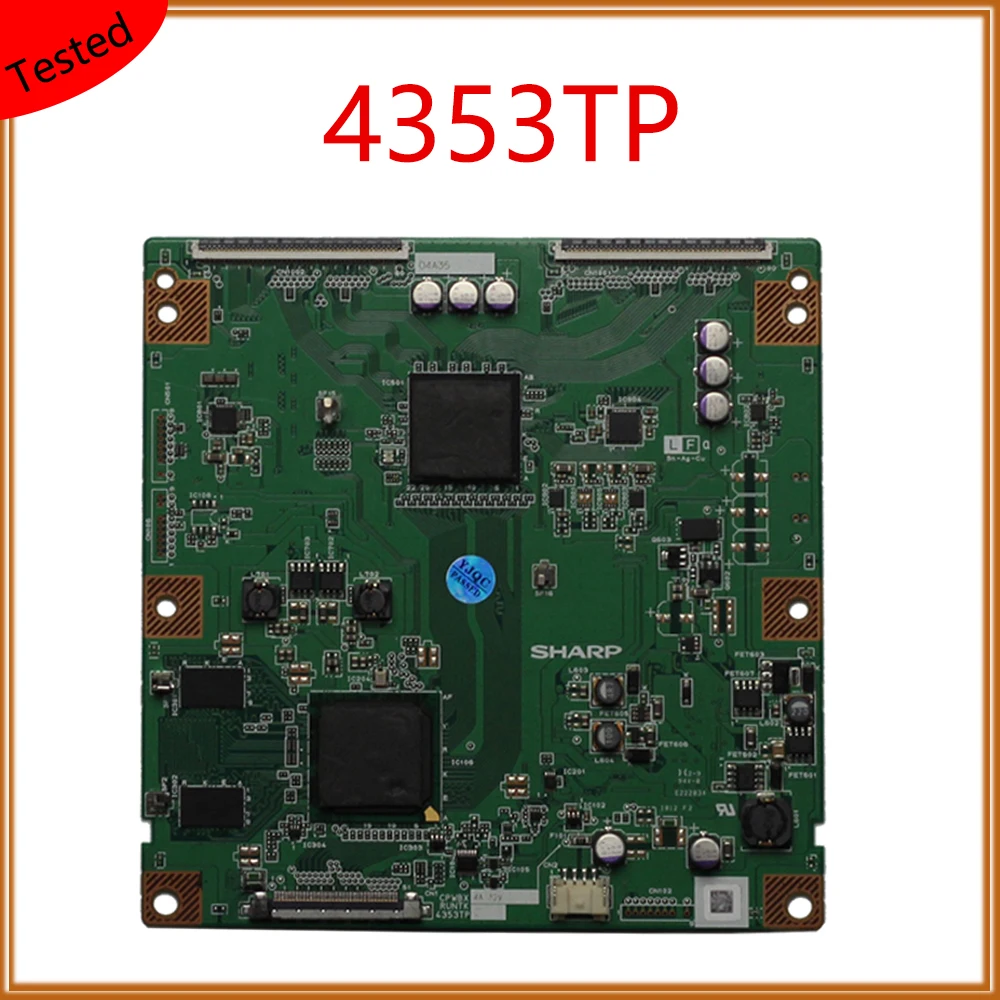 

4353TP ZA ZB ZC ZD ZE ZZ T Con Board Teste De Placa TV CPWBX RUNTK Original Display Equipment Tcon Card T-CON Board CPWBXRUNTK