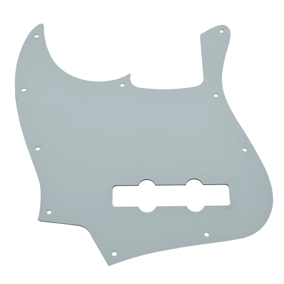 Ohello 10 Hole 4 String Jazz J Bass Pickguard 3D Printed Plastic Standard JB Pickguard with Screws Scrach Plate