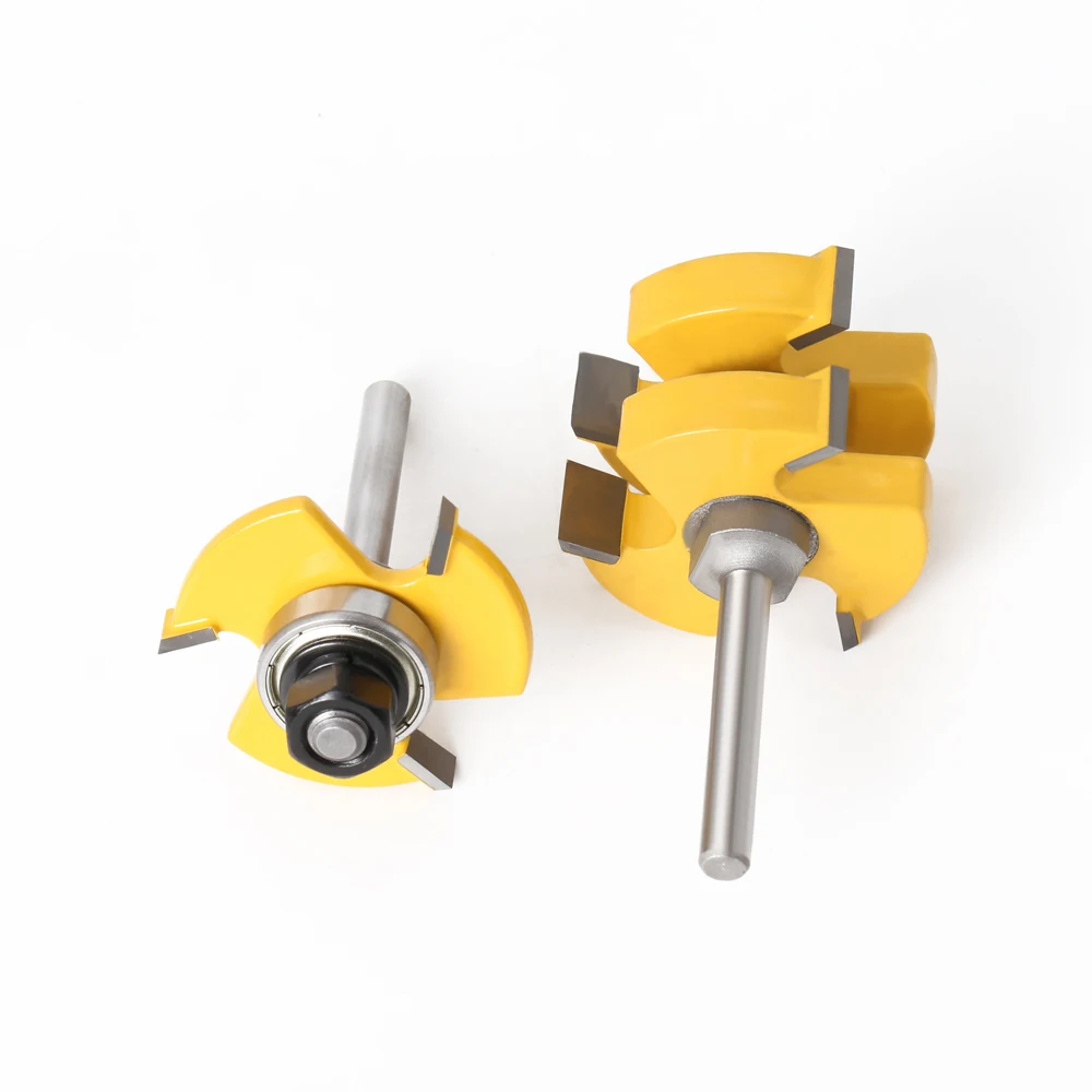 Imagem -05 - Tenon Cutter For Woodworking Tools Tongue And Groove Router Bit Grupo Grande Estoque até 11 in mm ou 4shank Pcs