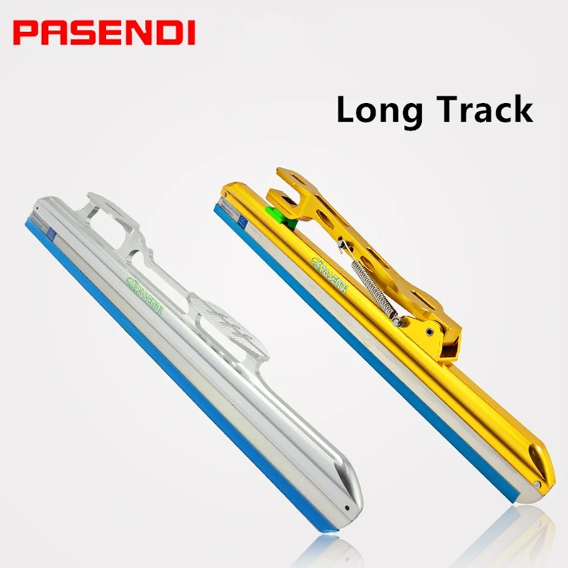 long track ice blade ice skate knife ice skate frame 1.1mm thickness Clap Long Track Speed Ice Dislocation Skating Blades