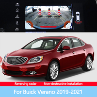 Car Parking Sensor Reverse Backup Radar 8 Probes Beep Show Distance on Display Sensor Video System For Buick Verano 2019-2021