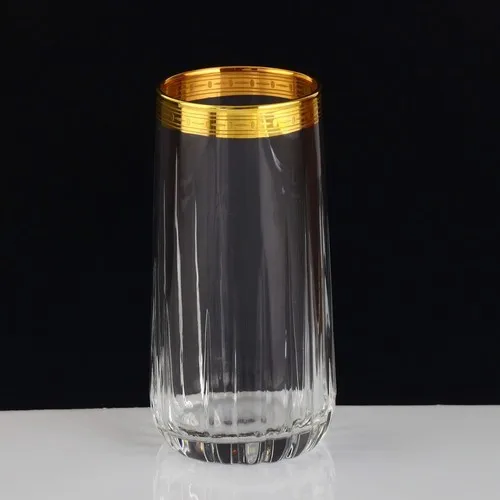 Pasabahce Nova 7610 Gilded Soft Drink Cup 6'lı