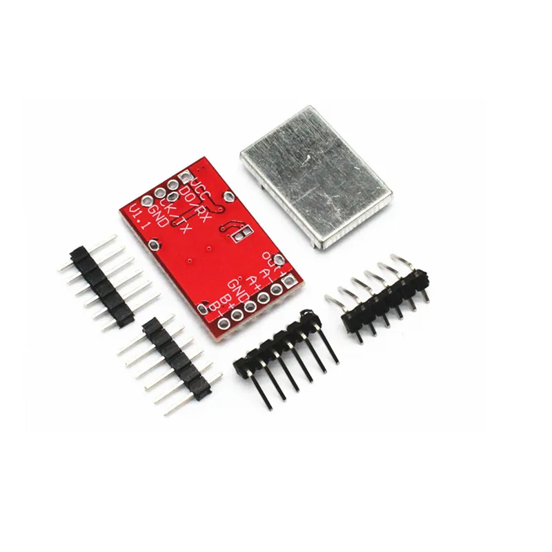 HX711 weighing sensor dedicated AD module force measurement module dual-channel 24-bit analog-to-digital conversion with shieldi