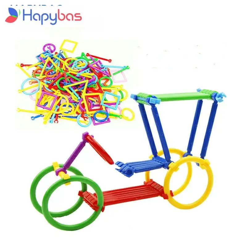 

kindergarten toys smart bar plastic building blocks Pipeline Assembling building blocks toy Early Childhood Educational Toys