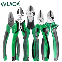 LAOA 5inch/6inch/7inch Diagonal Pliers Electrician Cutting Nippers Wire Cutters Cable Cutting Tool