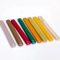 Resin Plastic Flat Back Strip Cameo Pendant Earring Accessories Jewelry Component Diy Handmade Material 10pcs