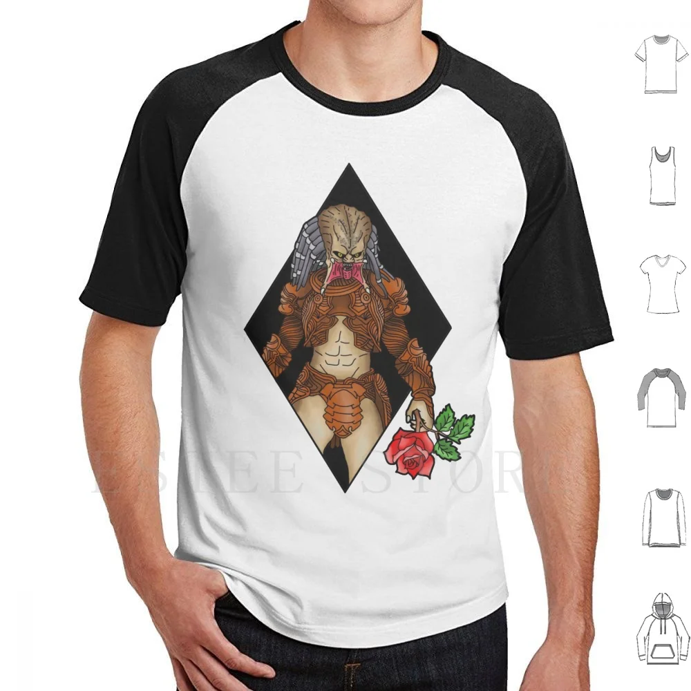 T Shirt DIY Big Size 100% Cotton Xenomorph Hr Giger Rose Tattoo