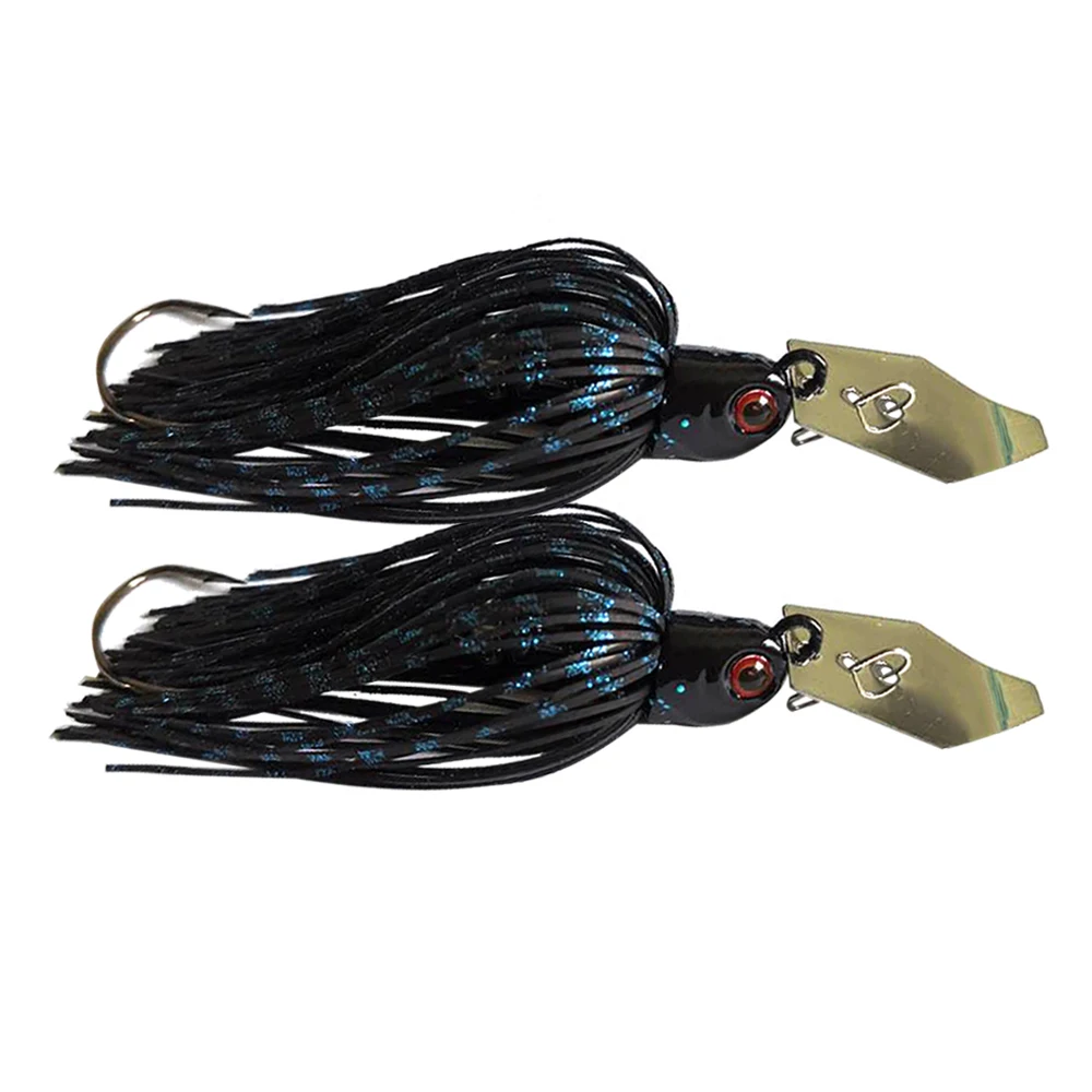Mycena 7G/13G/16G/19G Chatterbait Spinnerbait Weedless Jig Angelköder Vibrationsblatt-Jig für Barsch, Hecht, Zander – Detail 6