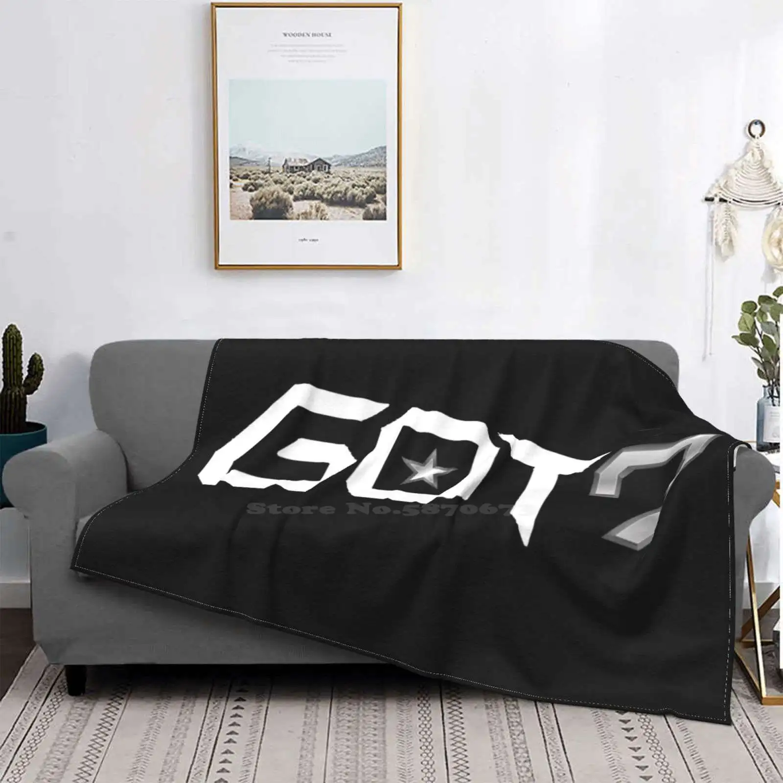 Got7 Four Seasons Comfortable Warm Soft Throw Blanket Got 7 Shinee Just Right Fly Jackson Wang Markson Bambam Jr Jb Markbam