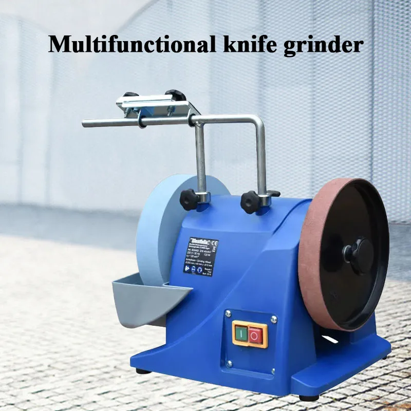 Multifunctional Water-Cooled Knife Sharpener Small Electric Knife Sharpener Low-Speed Water Grinder Polishing Machine