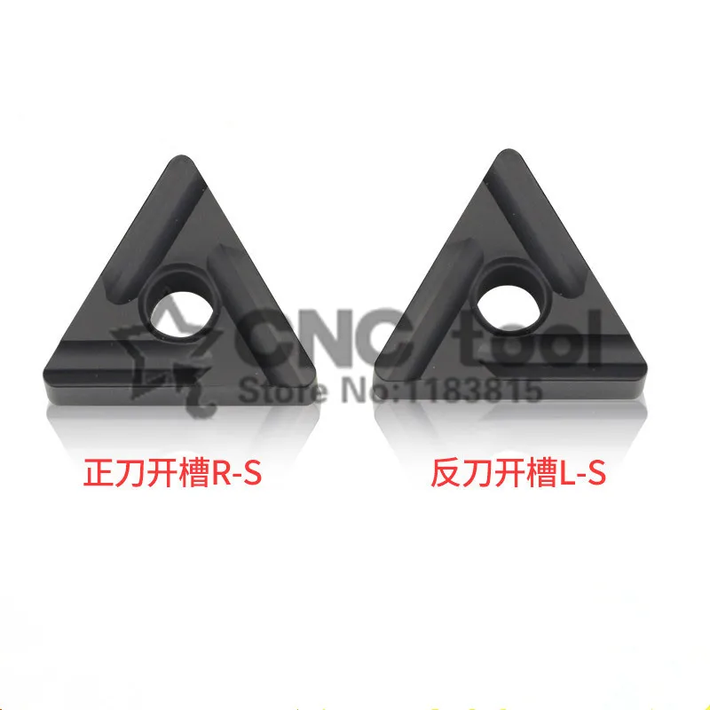10PCS TNMG160404R-S/TNMG160404L-S/TNMG160408R-S L-S CNC Turning Cutter Rough Processing of Hard Steel Tungsten Carbide Inserts