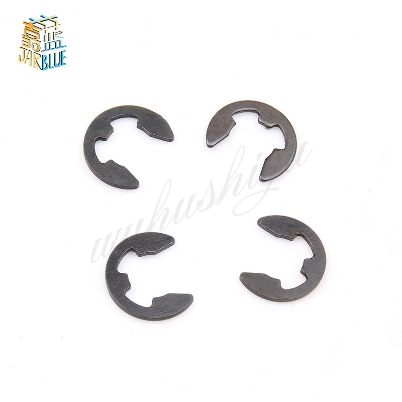 100Pcs DIN6799 GB896 M1.5 M2 M2.5 M3 M4 M5 M6 M8 Circlip Sack Retainer E E-Clip Washer Buckle-shaped Split Washers