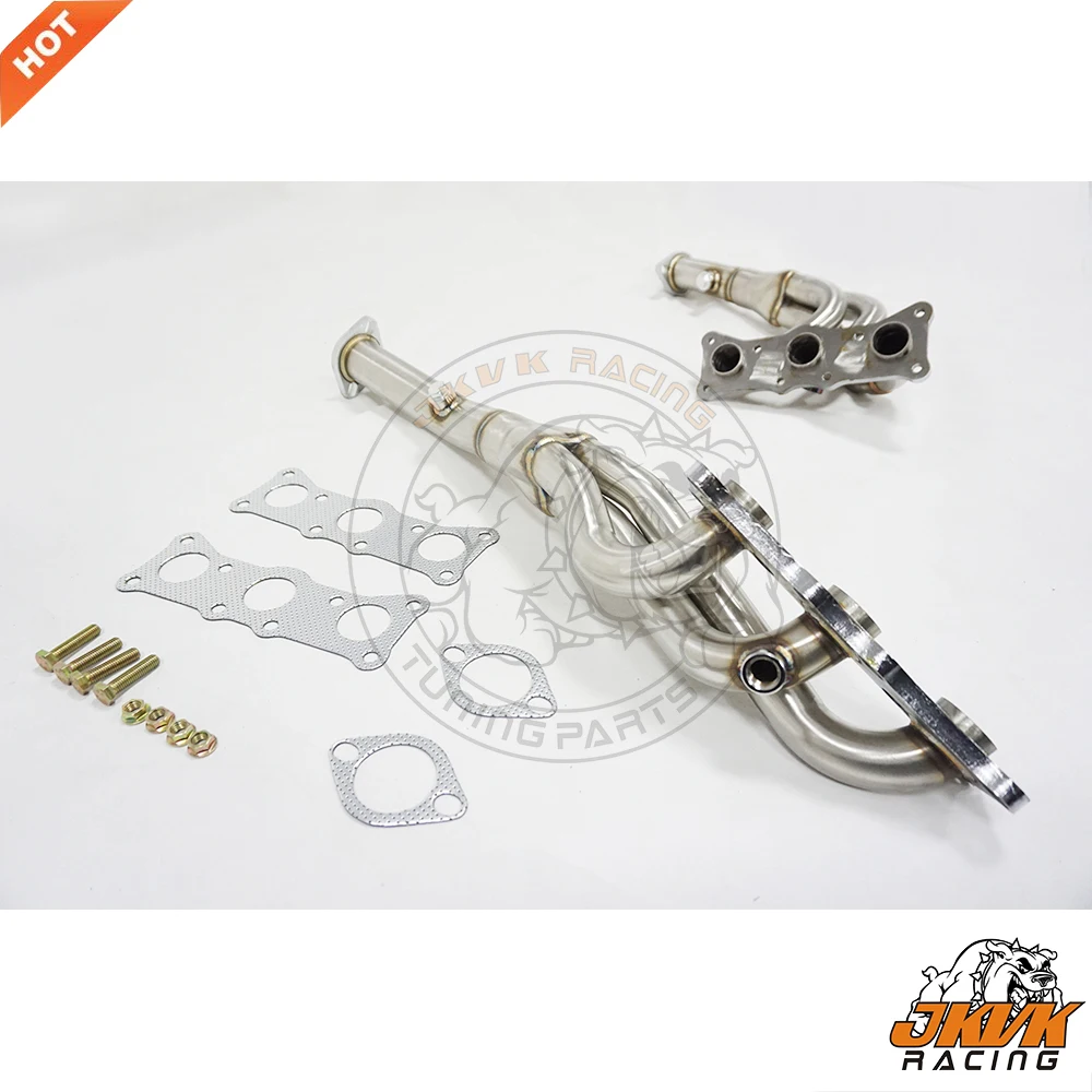 

JKVK RACING Stainless Steel 304 Performance Headers For N52 N53 E81 E82 E87 E88 128i, E90 E91 E92 E93 128I 325i/328i/330i