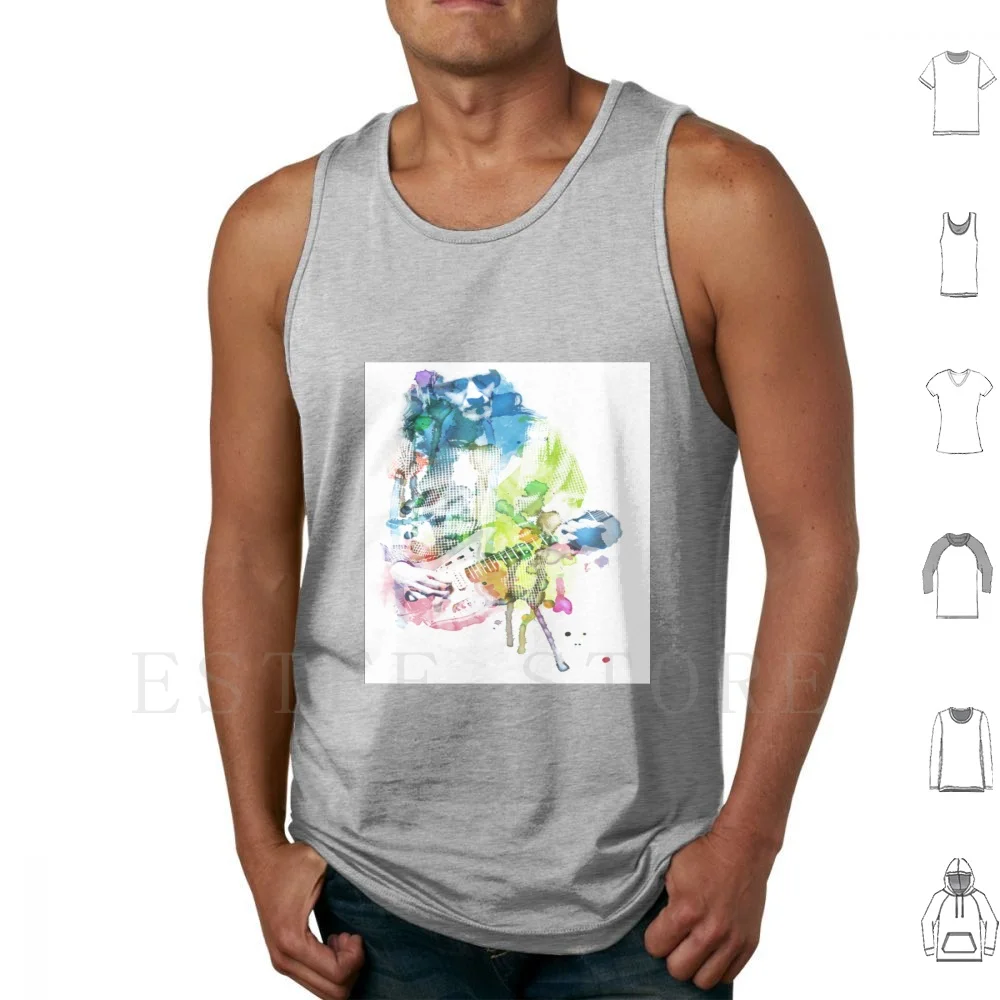 John Frusciante Camisetas sin mangas Chaleco John Frusciante John Frusciante Band Frusciante