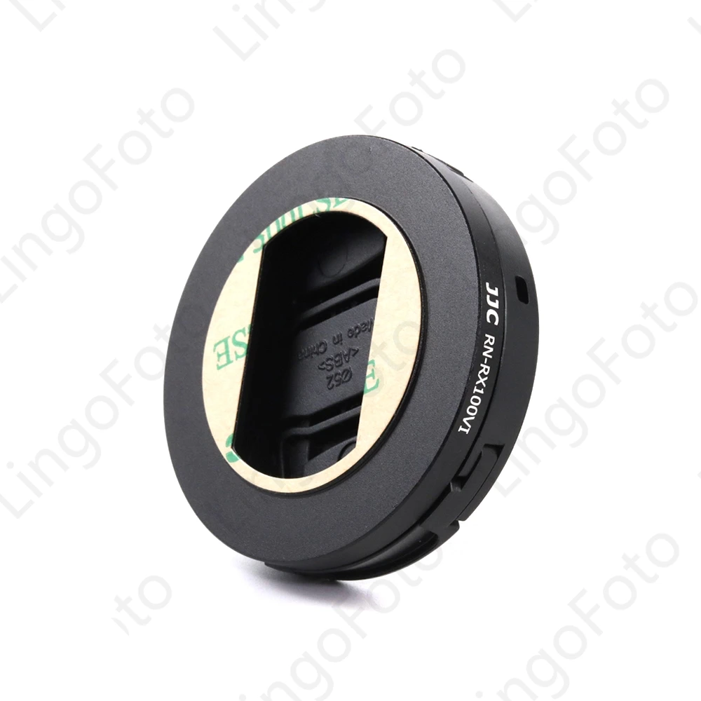 52MM Filter Adapter Ring for Sony RX100 VI/RX100 VII with Lens Cap 3M Sticker Strap for 52mm UV CPL ND Filters