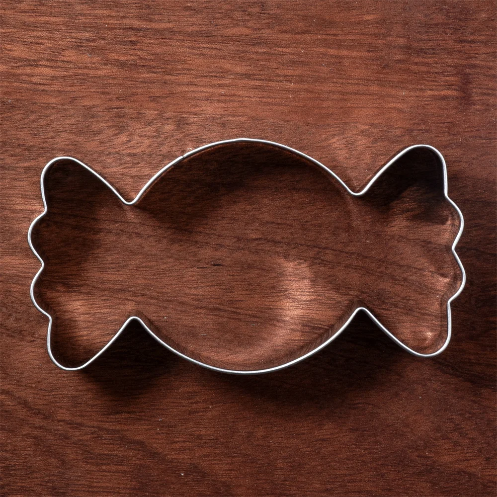 KENIAO Candy Cookie Cutter for Halloween - 10.5 x 5.5 CM Biscuit Fondant Pastry Bread Sandwich Mold - Stainless Steel