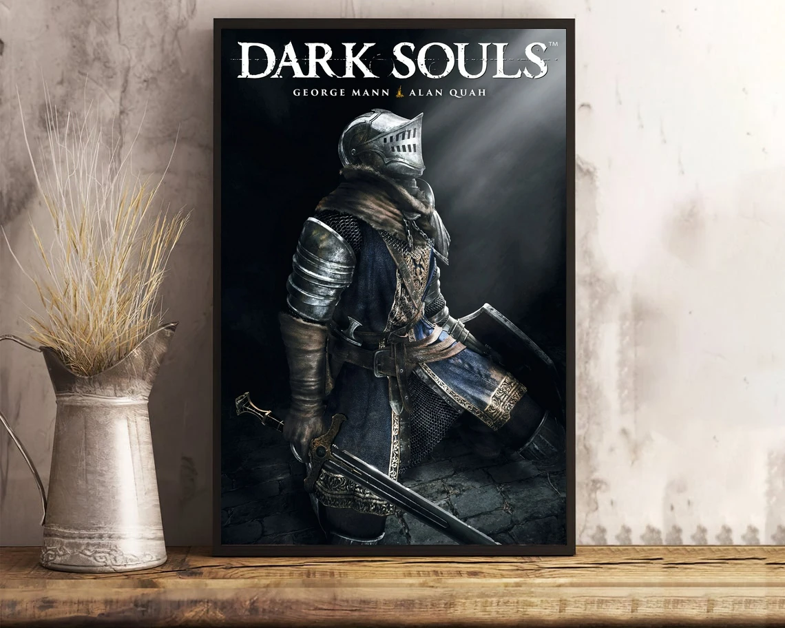 Dark Souls 3 Game Poster Home Decoration Wall Painting (No Frame)