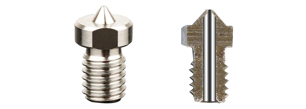 3D Drucker Teile E3d HT-V6 Hotend Titan Legierung Düse Effiziente Wärme Ableitung Hohe Präzision Extrusion Kopf J-kopf Extruder – Detail 9