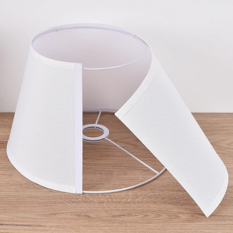 30cm White Fabric Lampshade Table Lamps\' Cover For Ceramic Table Lamp Desk Lamp Bedside Lamp Floor Lamp E27