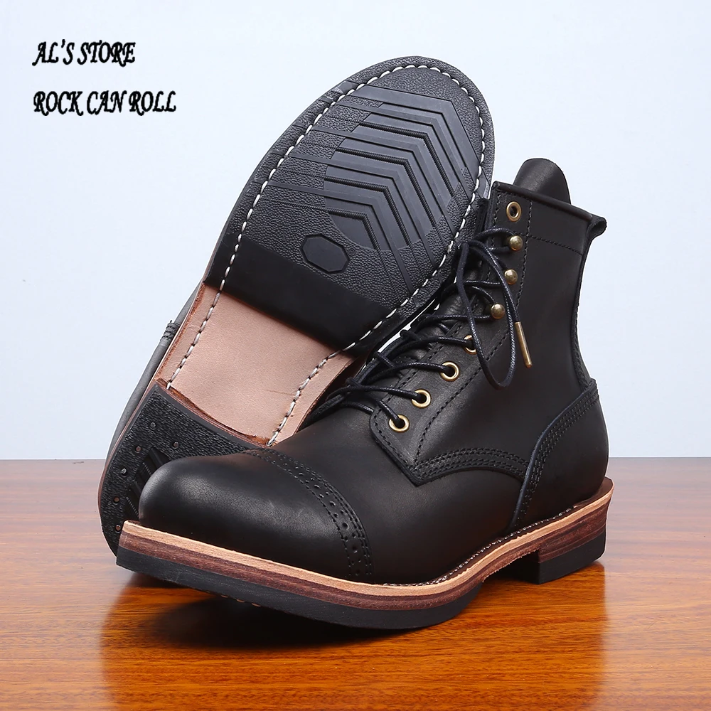 XW400 Red Tornado Super Quality Size 35-52 Handmade Goodyear Welted Durable Italian Cowhide Boot Custom Made Available