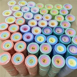 Organic Cotton Lace Cake Yarn Gradient Color Crochet Shawl Skirt DIY Hand-Woven Knit Yarn 1000m 300g Spring and Autumn