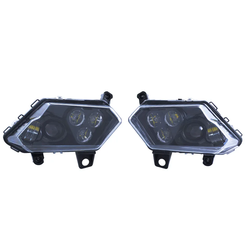 HIGH Quality Black LED Front Light Headlight For ATV Can Am Maverick X3 2017 2018