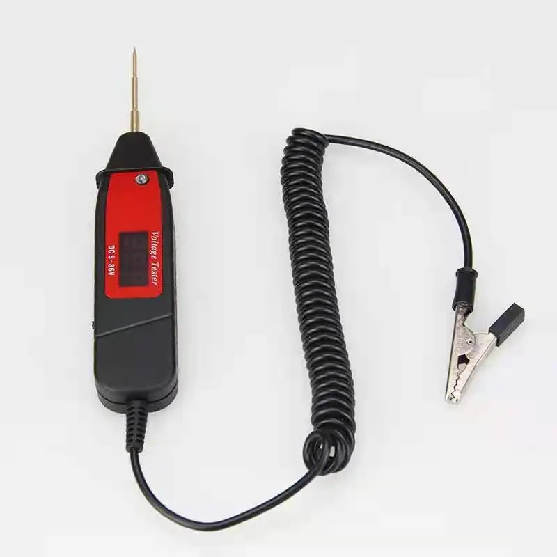 Multimeter Auto Car Voltage Pen Tester 5V-36V Electrical Instruments Probe Detector Inspection Measurement Voltmeter for ca