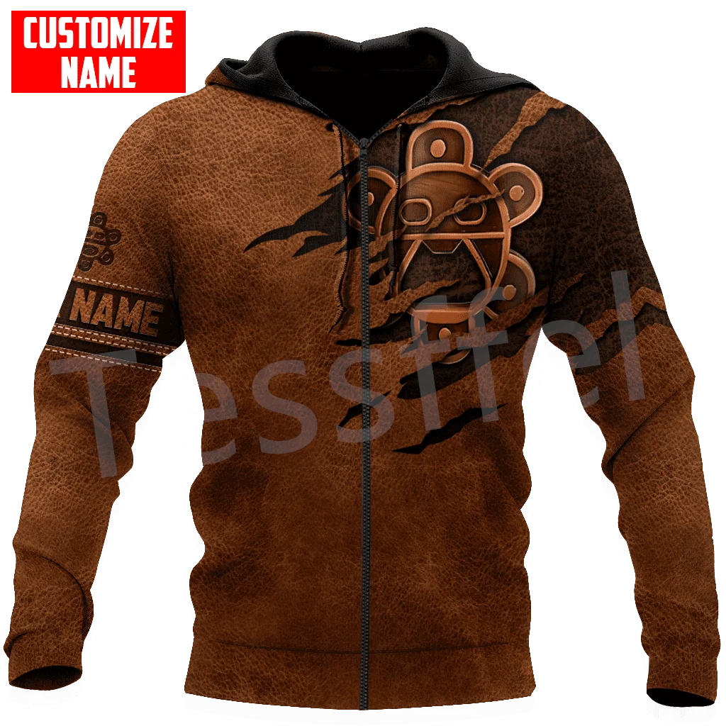 Tessffel mais novo país bandeira porto rico taino caribe mar tatuagem harajuku pulôver 3dprint masculino/feminino engraçado hoodies casuais x9