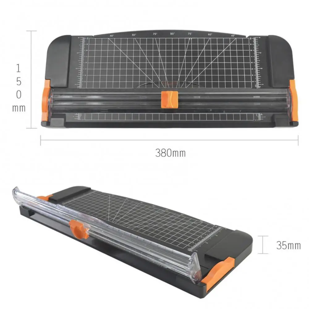 853A4 Paper Cutter Sliding Portable DIY Photo Scrapbook Trimmer for Craft