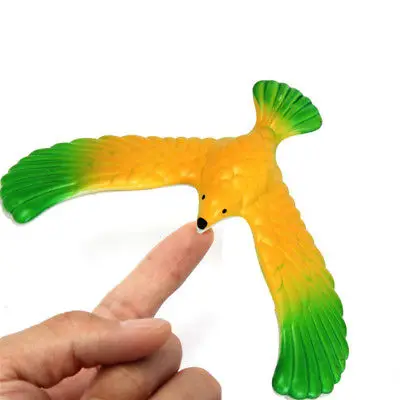 Magic Balancing Bird Science Desk Toy W/ Base Novelty Eagle Fun For Educational Equipment